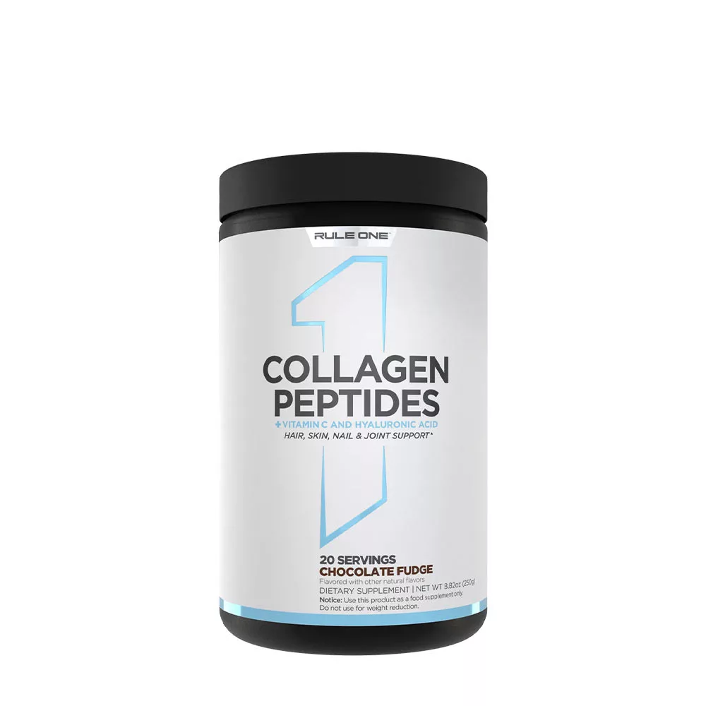 Rule1 Collagen Peptides (250 g, Chocolate Fudge)