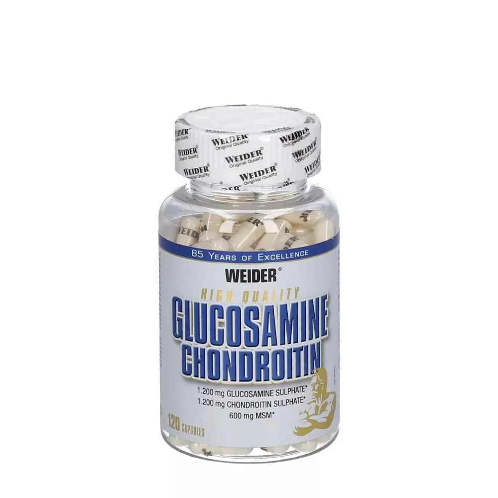 Weider Glucosamine Chondroitin Plus MSM (120 Capsules)